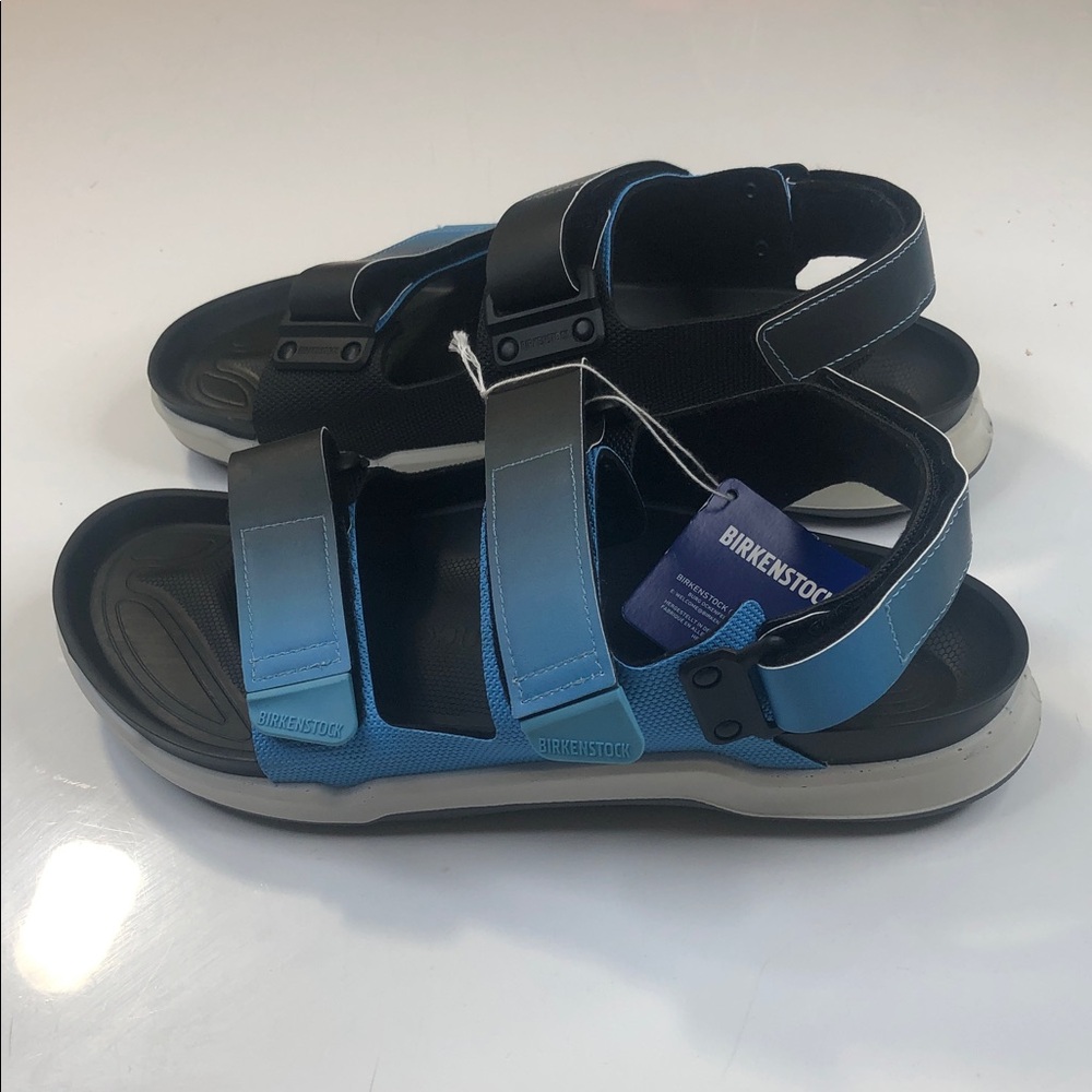 NWOB Birkenstock Tatacoa Outdoor Sandals Mens Size EU 43 US 10 Blue/Black Active